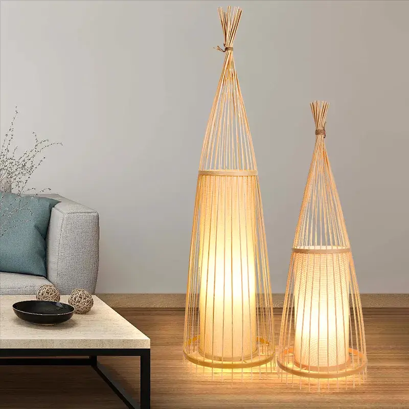 Braided Bamboo Floor