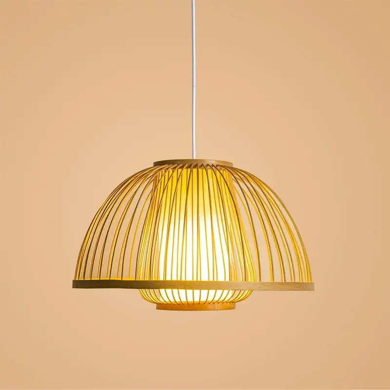 Bamboo Dome Pendant Light