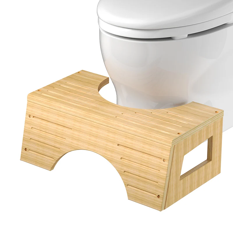 Bamboo Toilet Stool (2)