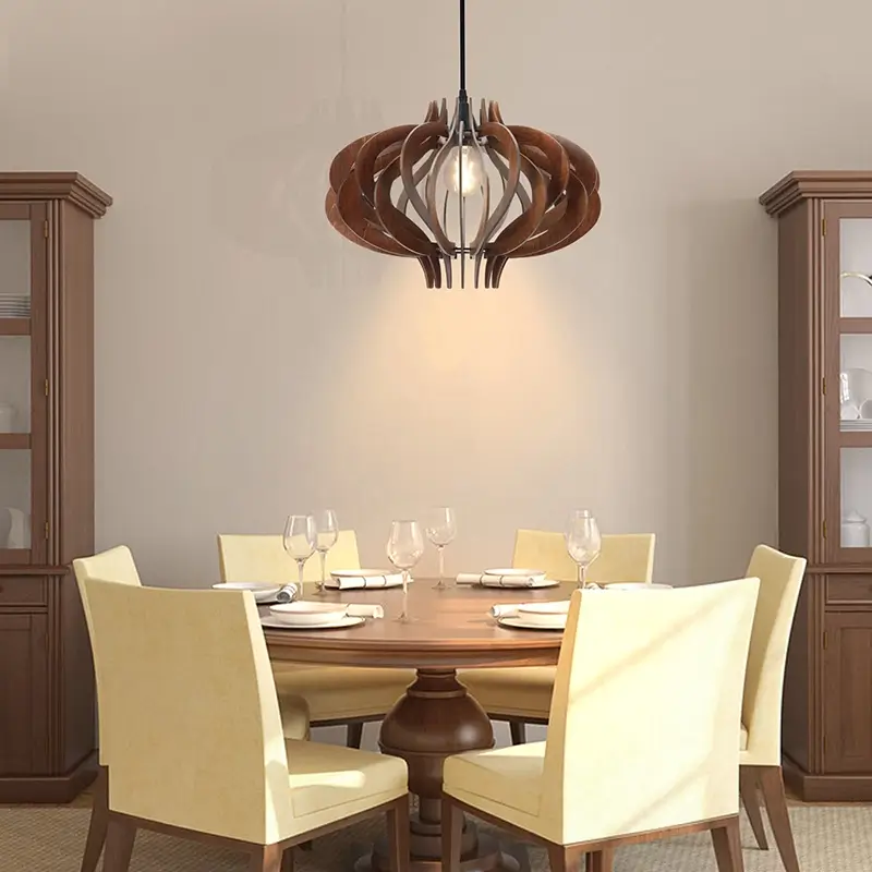 Cedar Wood Chandelier (1)