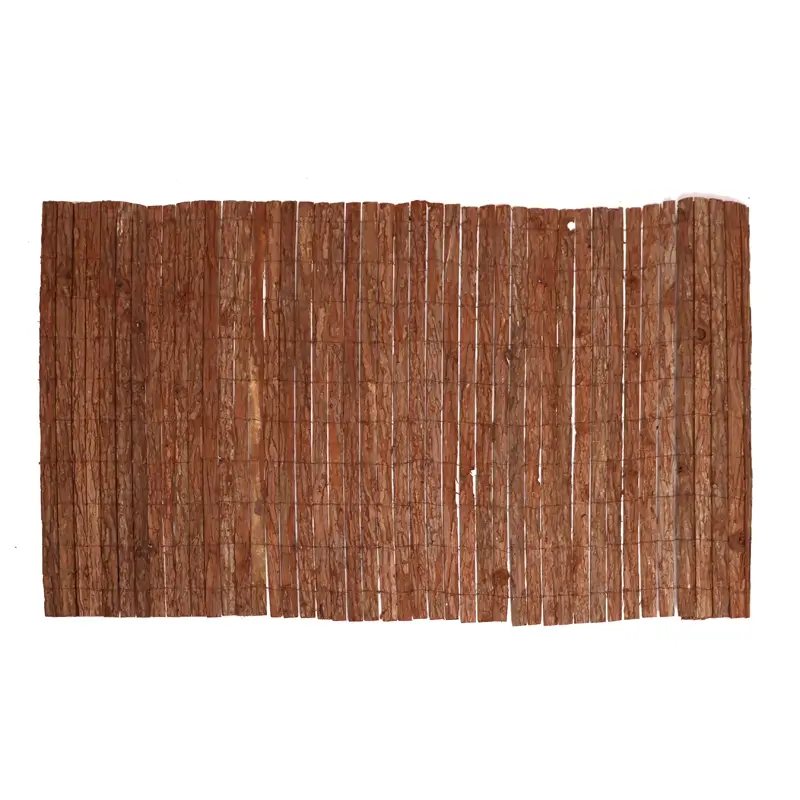 Cedar bark fence (3)
