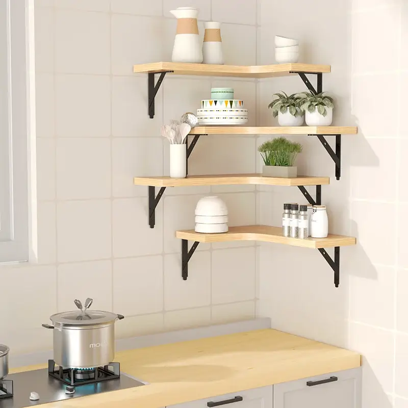 Paulownia Wood Storage Shelf