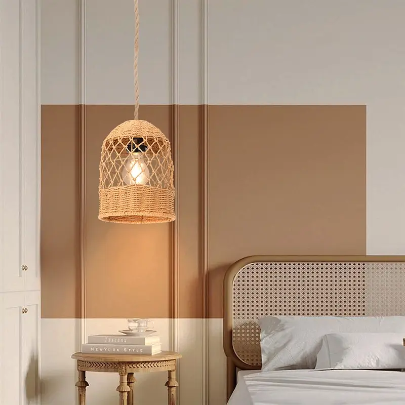 Rattan Pendant Light (2)
