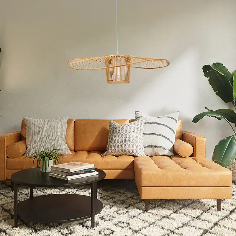 Statement Bamboo Chandelier (4)