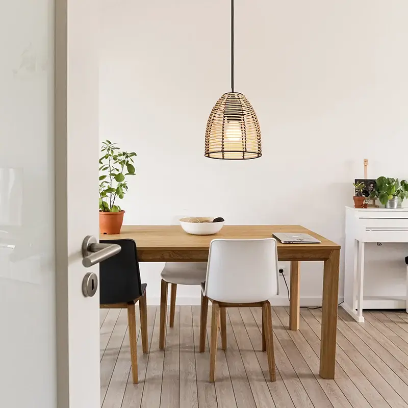 Wicker Pendant Lamp (1)