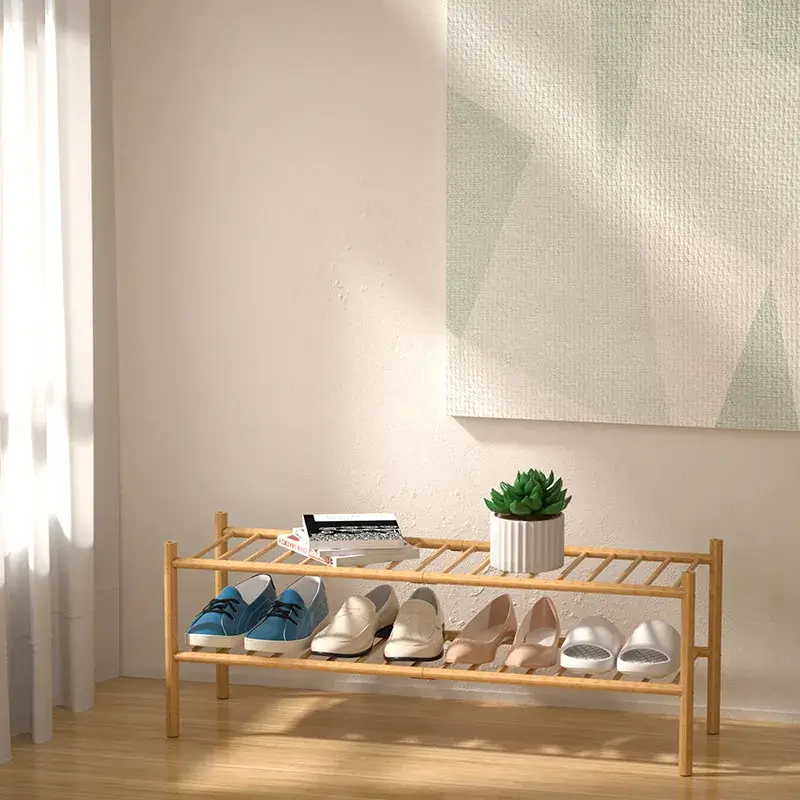 Wooden Shoe Rack (2)