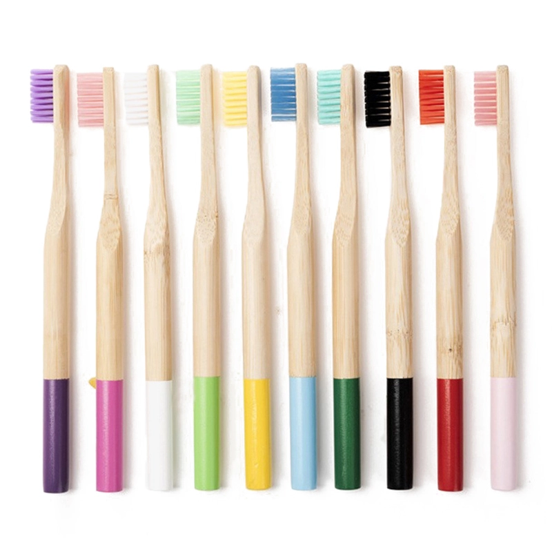 Round Bamboo Toothbrush (2)