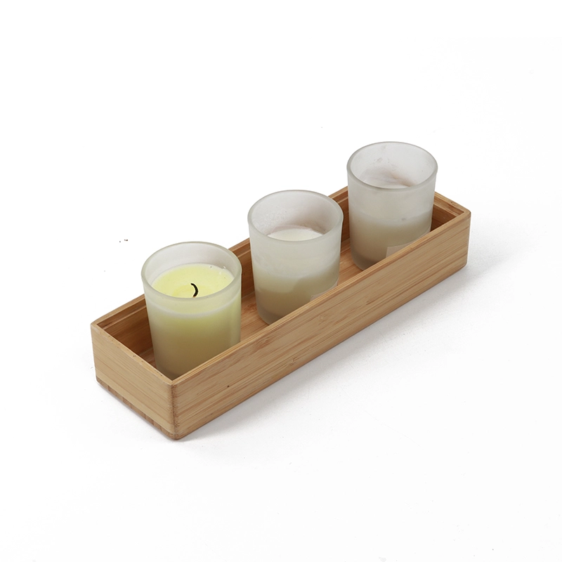 Bamboo Candle Holder (2)