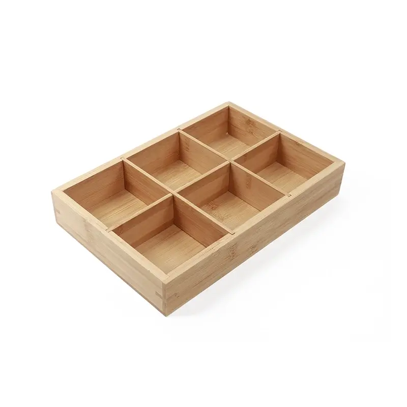 Bamboo Organizer Box