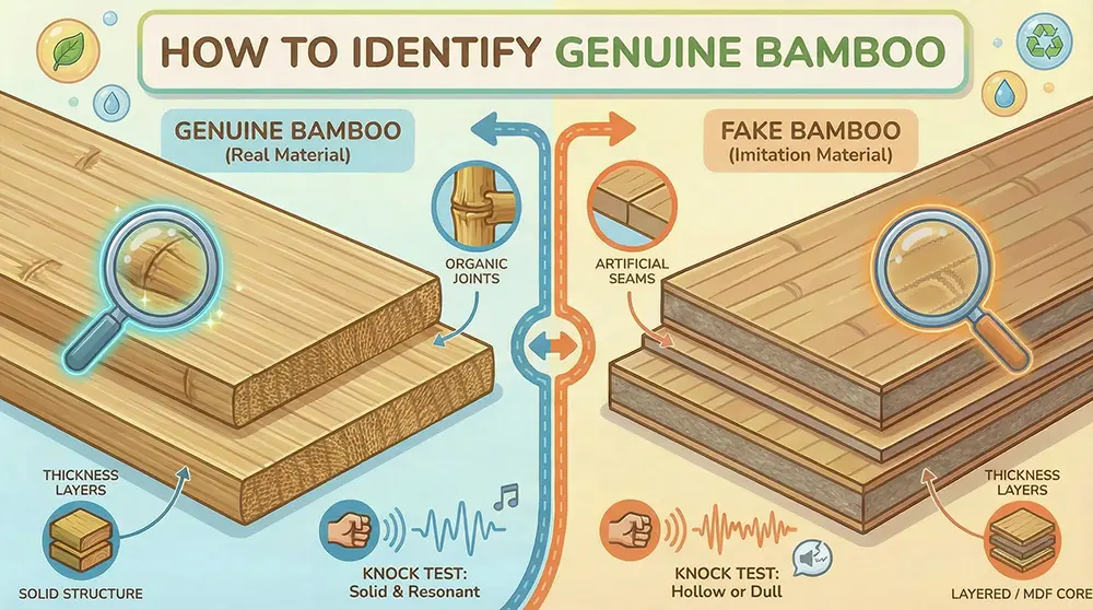 How to identify bamboo