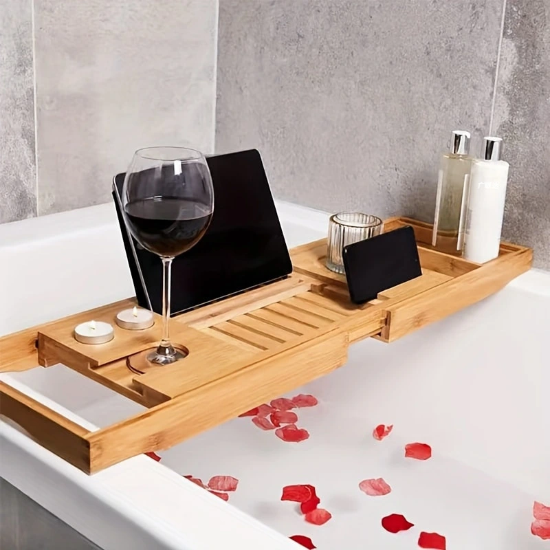 Bamboo Bath Caddy (3)