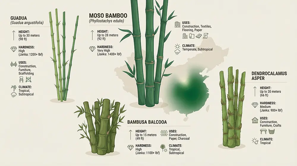Moso Bamboo vs Other Bamboo Types (1)